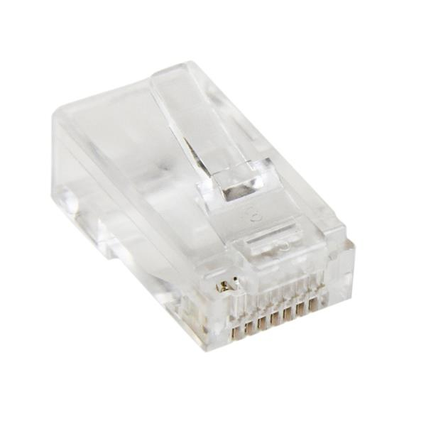 StarTech.com Cat5e RJ-45 Steckverbinder 50 St. - Großpackung 50x RJ45 Modularstecker - Netzwerkanschluss - RJ-45 (M), Ansicht 3