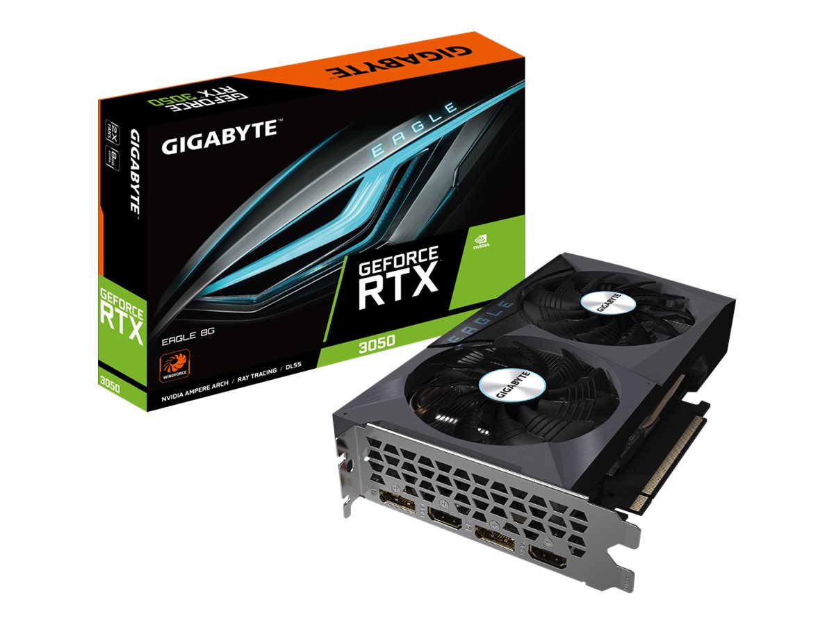GigaByte GeForce RTX 3050 EAGLE 8GD 8GB
