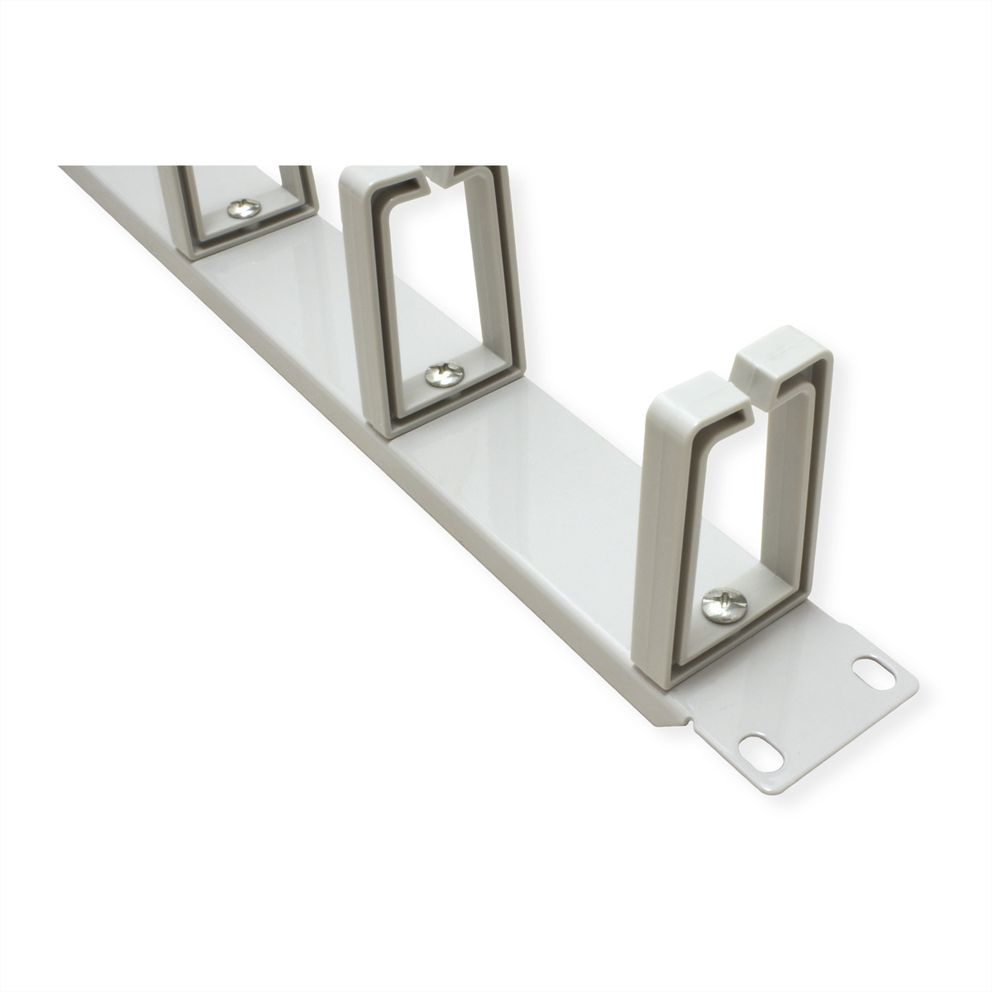 VALUE Kabelmanagement - Hellgrau, RAL 7035 - 1U - 48.3 cm (19), Ansicht 2