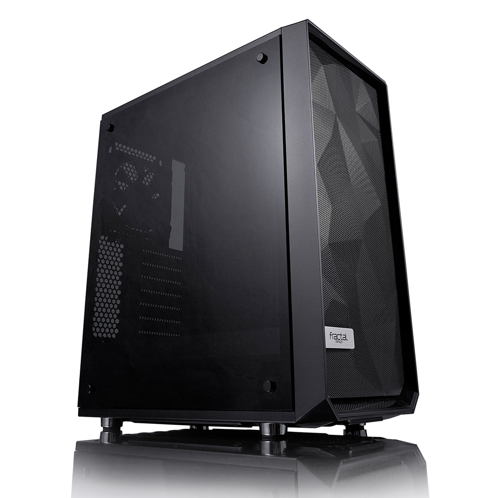 Fractal Design Meshify C - Dark TG - Tower - ATX - ohne Netzteil (ATX), Ansicht 2