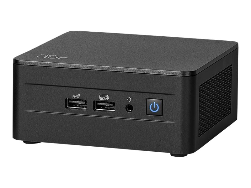 Intel Next Unit of Computing 13 Pro Kit - NUC13ANHi3 - Barebone - hohes Chassis - 1 x Core i3 i3-1315U - RAM 0 GB - UHD Graphics - 1GbE, 2.5GbE, 802.1