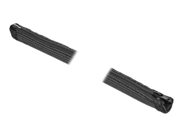 Delock Geflechtschlauch - 1 m - Schwarz, Ansicht 3