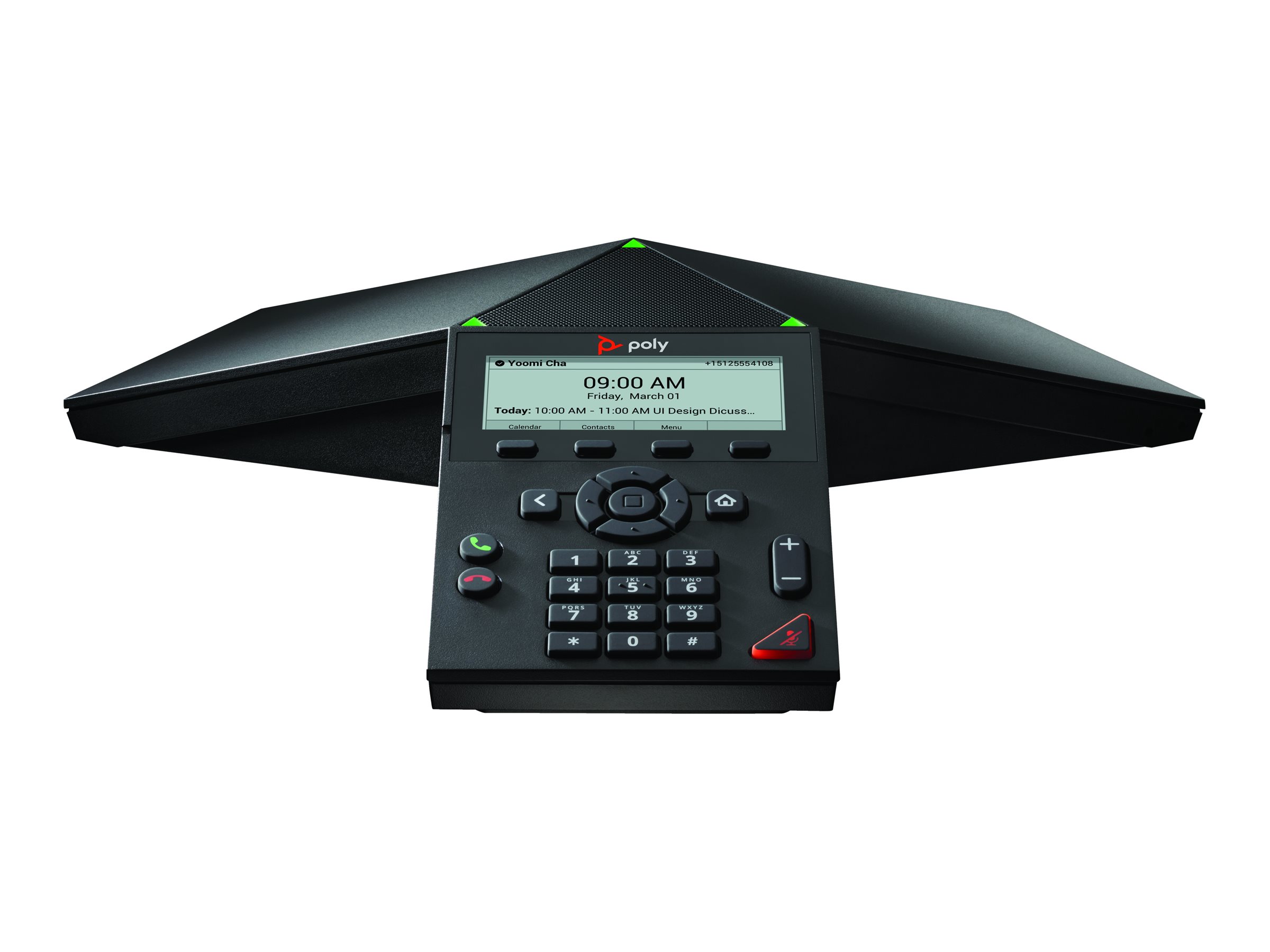 HP Poly Trio 8300 - VoIP-Konferenztelefon - mit Bluetooth-Schnittstelle