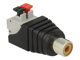 Delock Audio-Adapter - 2-polige Klemmleiste