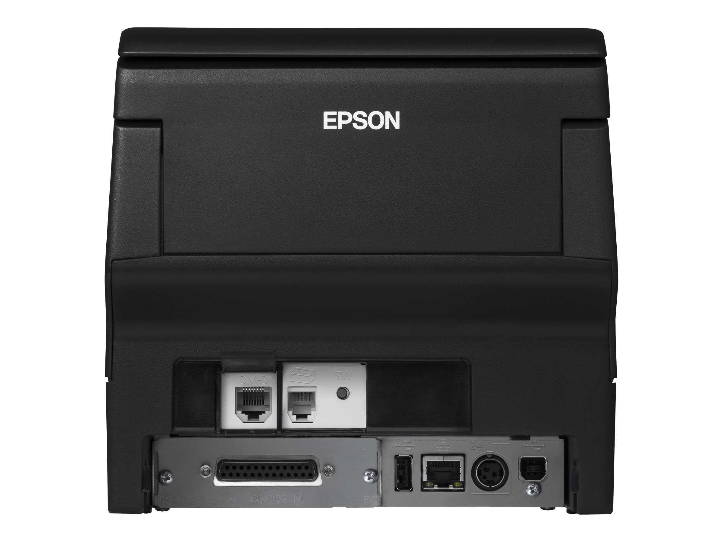Epson TM-H6000V, USB, RS232, Ethernet, Cutter, OPOS, ePOS, schwarz