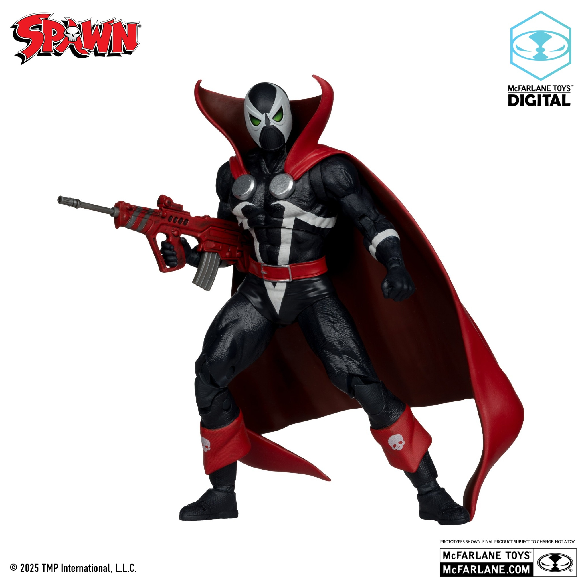 MCFARLANE Spawn Figur mit Comic 7in, Ansicht 4