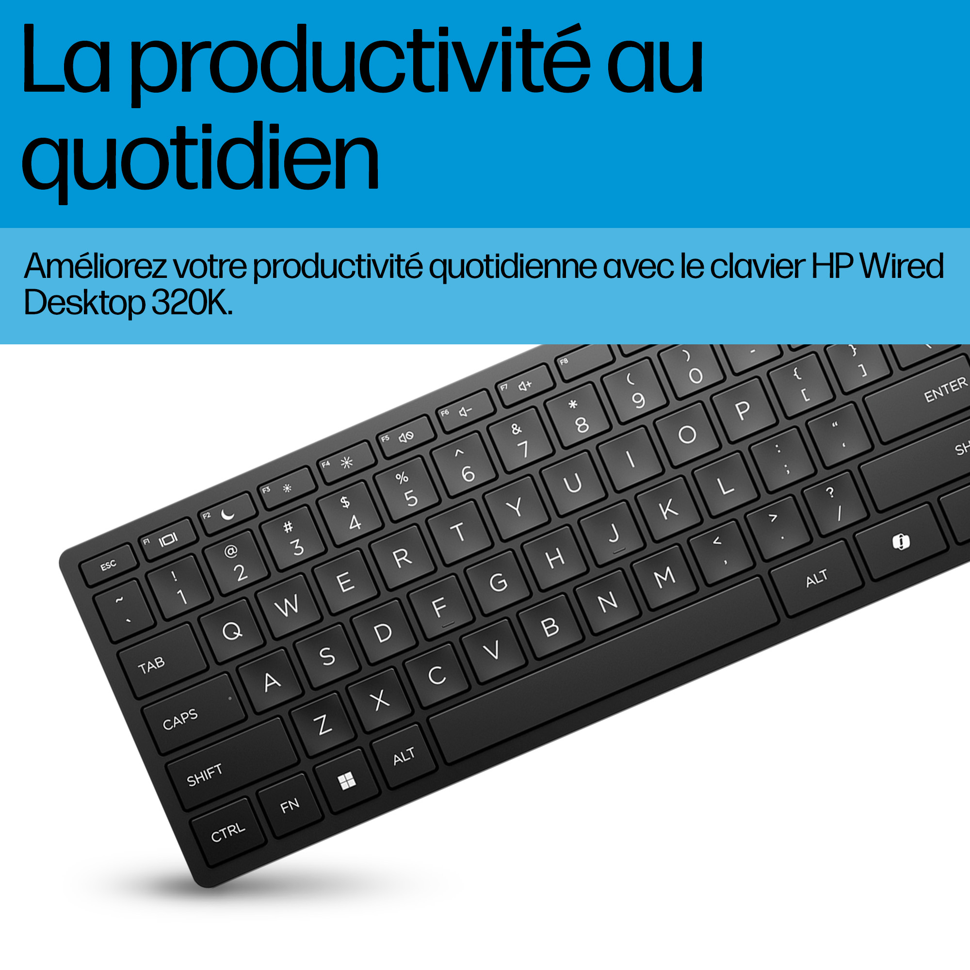 HP Desktop 320K - Tastatur - USB - TL: Deutsch, QWERTZ, Ansicht 4