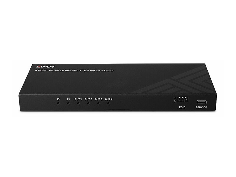 Lindy 4 Port HDMI 8K60 Splitter mit Audio, Ansicht 2