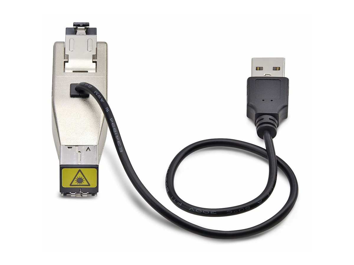 StarTech.com Gigabit Fiber to RJ45 Ethernet Media Converter Micro Mini