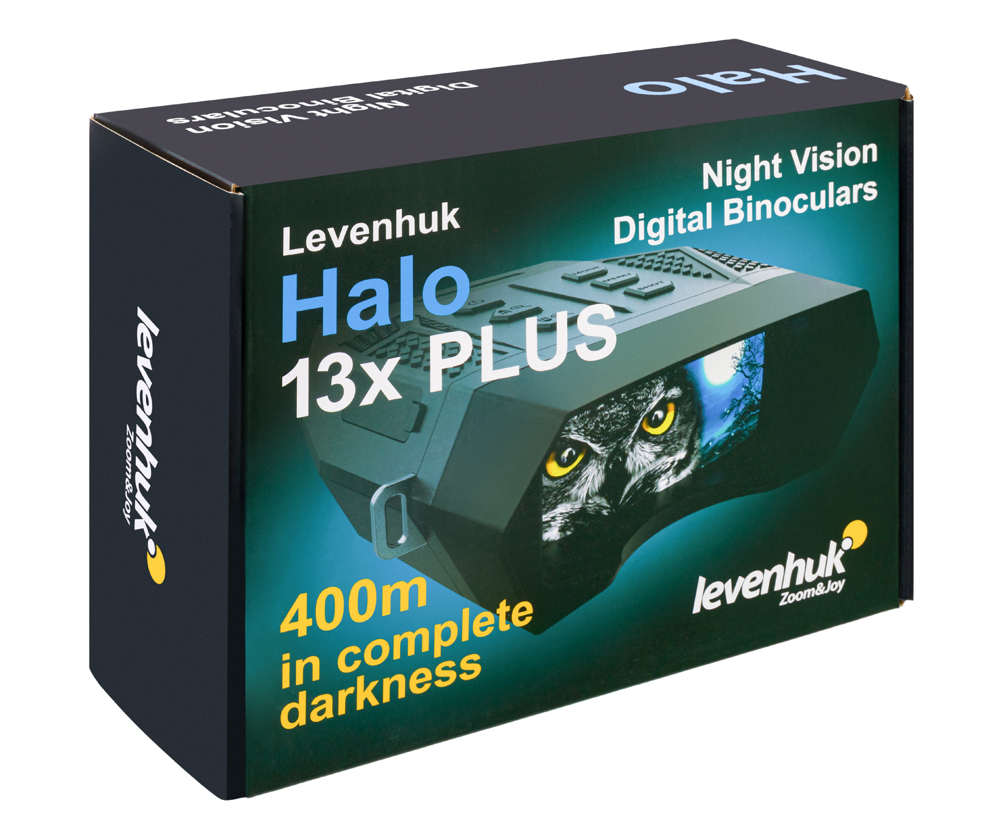 Levenhuk Halo 13x Plus - 13x - 3,5 cm - Vollbeschichtet (FC) - Wasserfest - Schwarz - 759 g, Ansicht 2