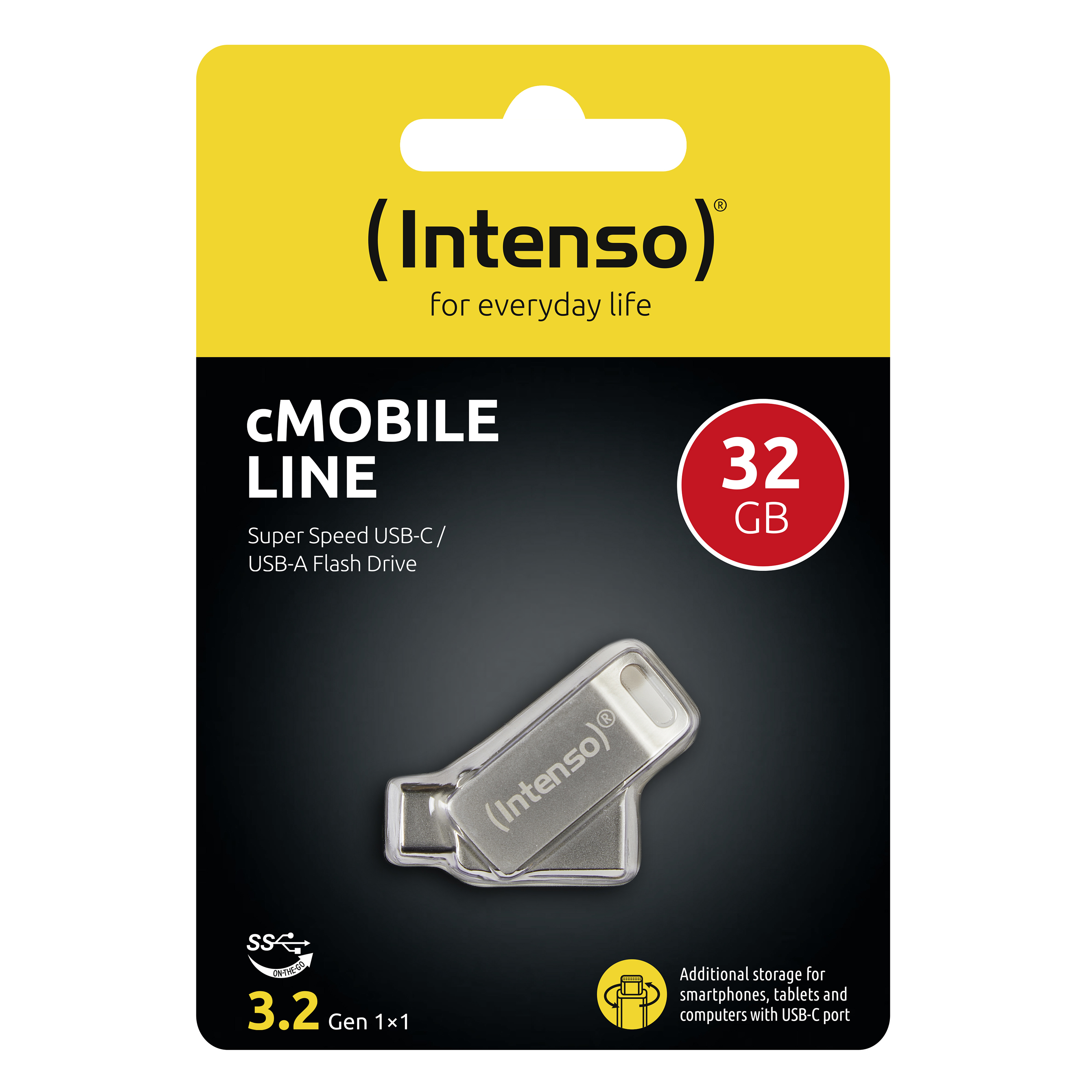 Intenso cMobile Line - USB-Flash-Laufwerk - 32 GB, Ansicht 3