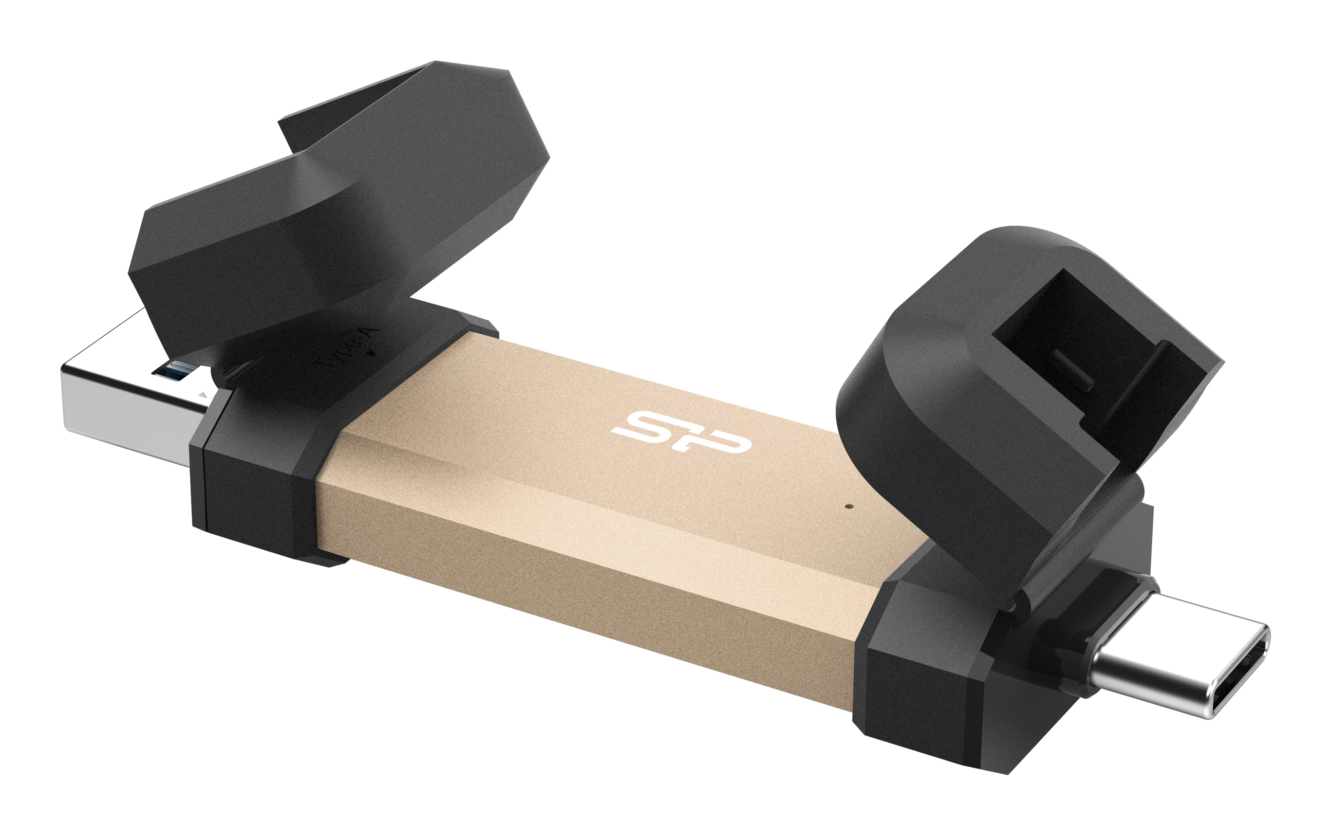 Silicon Power Marvel Xtreme DS72 - USB-Flash-Laufwerk - gold 250 GB, Ansicht 2