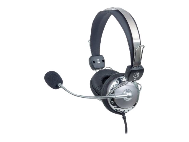 Manhattan Stereo Over-Ear Headset (3.5mm) (Clearance Pricing)