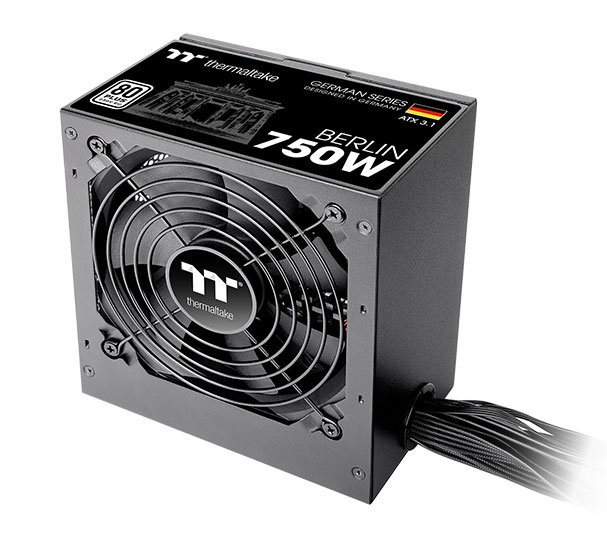 Thermaltake Netzteil Berlin 750W ATX3.1 80+ Black retail - PC-/Server Netzteil - ATX, Ansicht 3