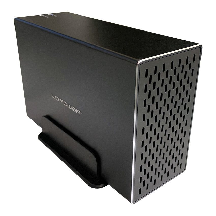 LC-Power LC-35U3-RAID-2 - HDD-Gehäuse - 3.5 Zoll - SATA - Serial ATA II - Serial ATA III - 5 Gbit/s - USB Anschluss, Ansicht 2