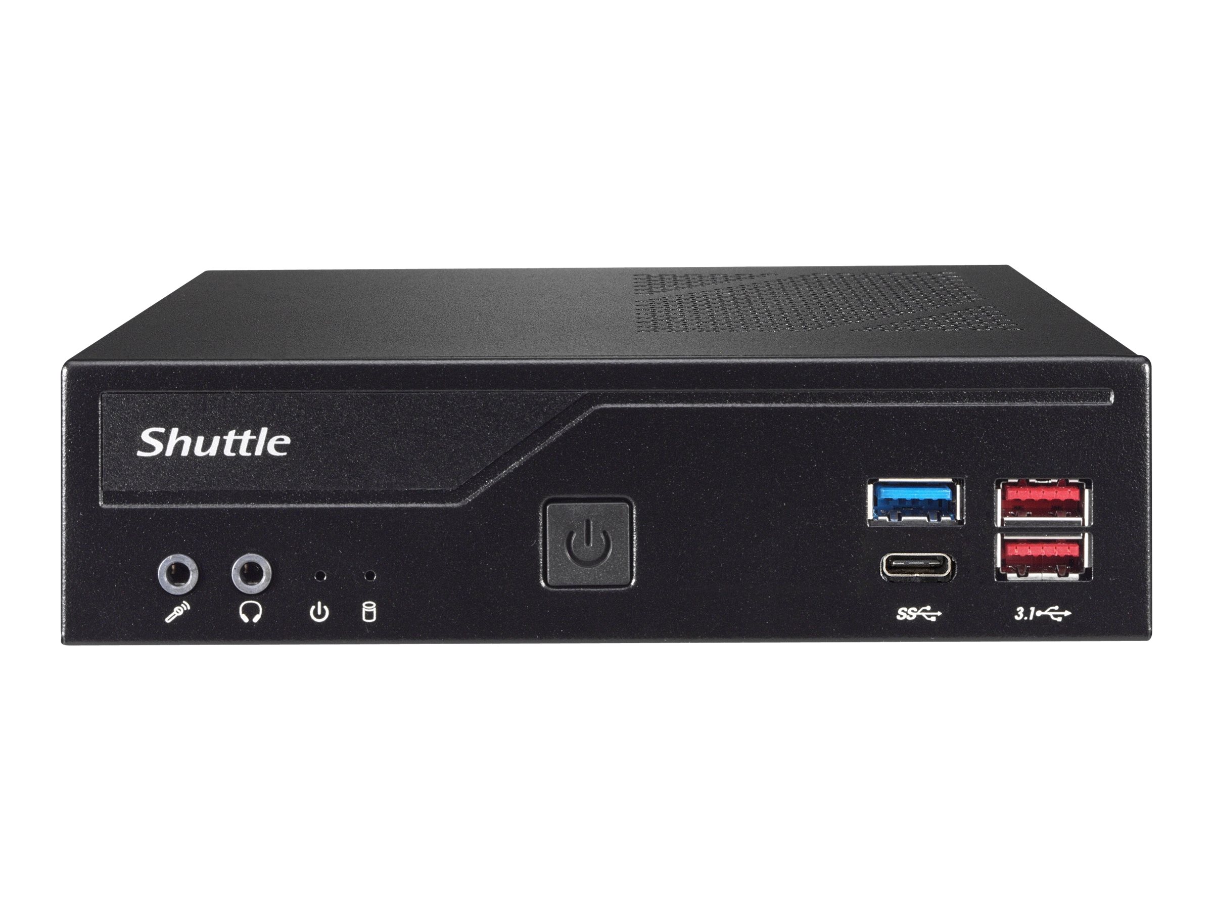 Shuttle BAREBONE XPC slim DH470C Socket LGA1200 2x32GB DDR4-2666/2933 SO-DIMM USB 3.2 x4 HDMI 2.0a 2x DP 1.2