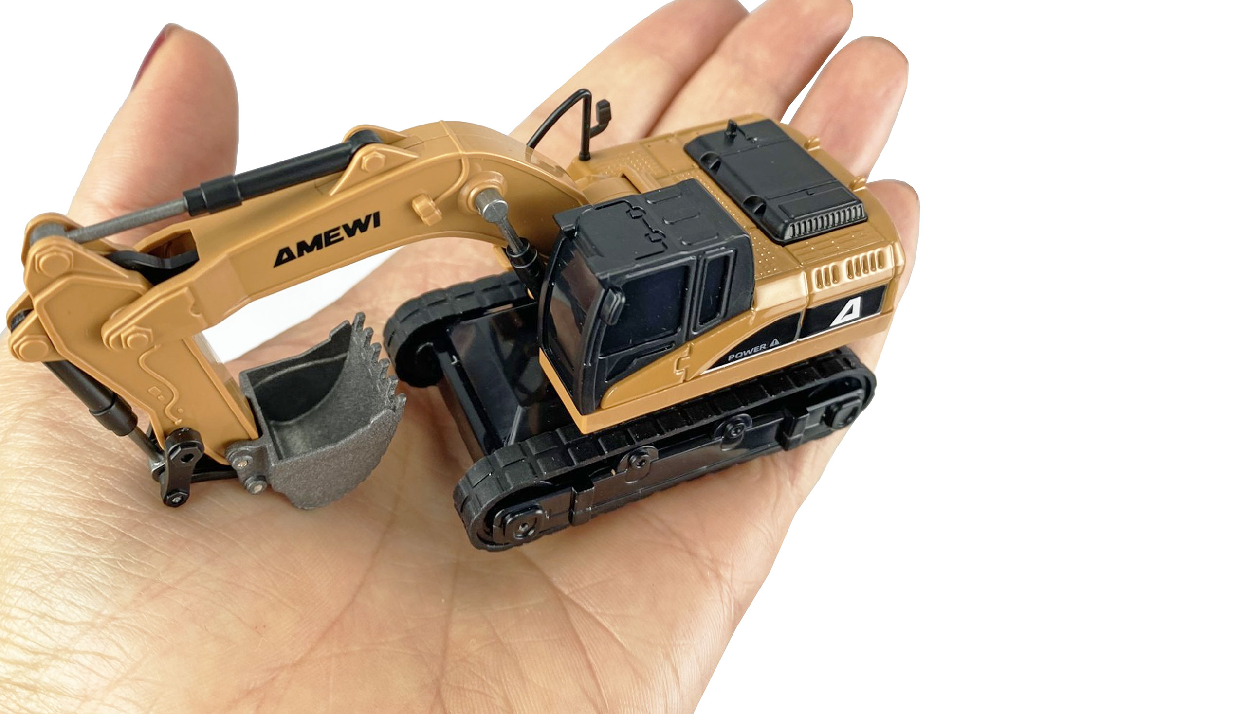 Amewi Mini-Bagger aus Metall 8-Kanal 1 64 RTR 6+, Ansicht 4
