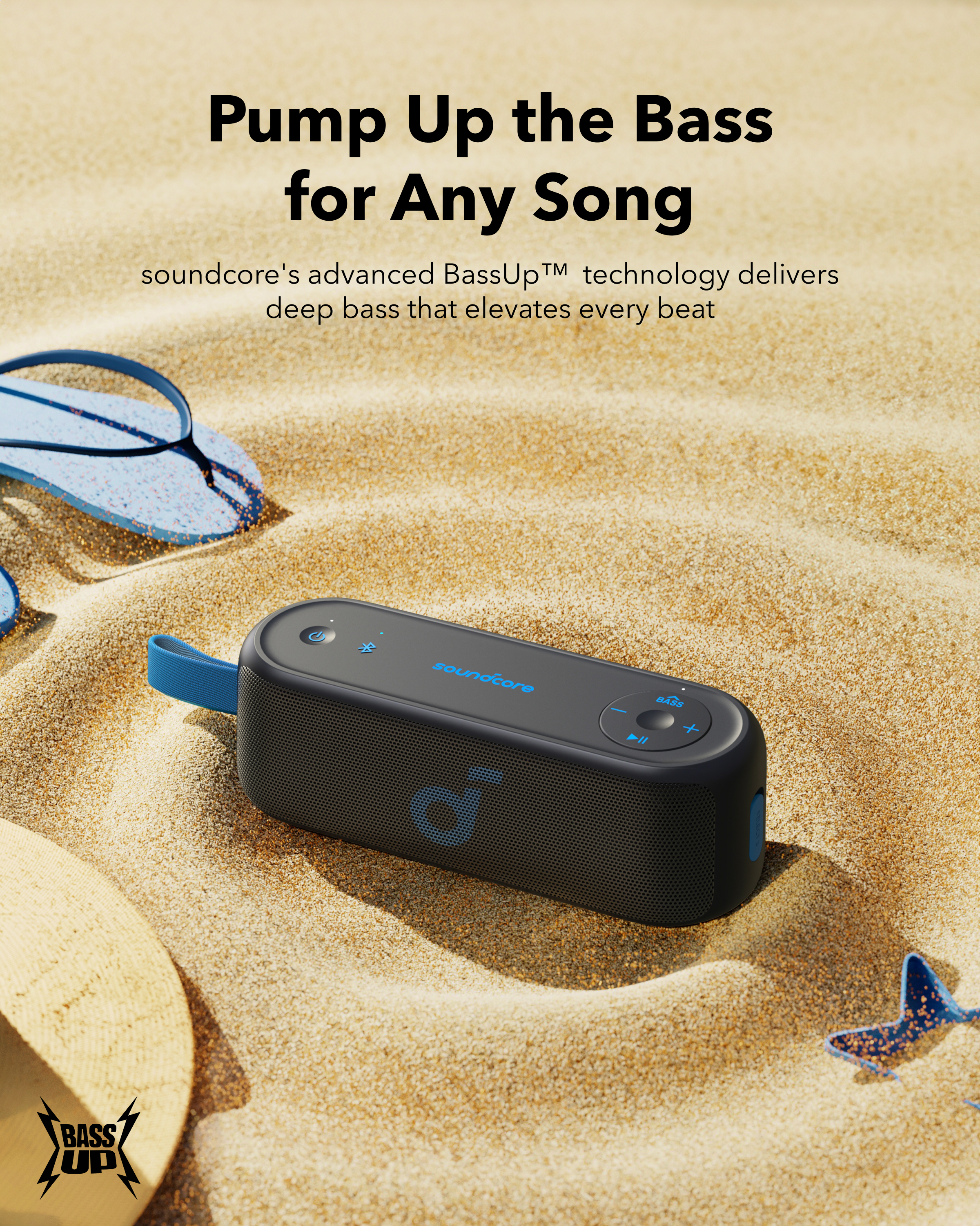 Anker Innovations Soundcore Select 3 - Lautsprecher - tragbar - kabellos, Ansicht 3