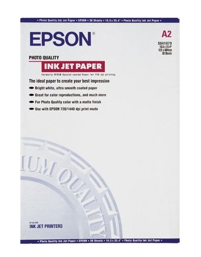 Epson Photo Quality Ink Jet Paper - Matt - beschichtet - A2 (420 x 594 mm), Ansicht 2