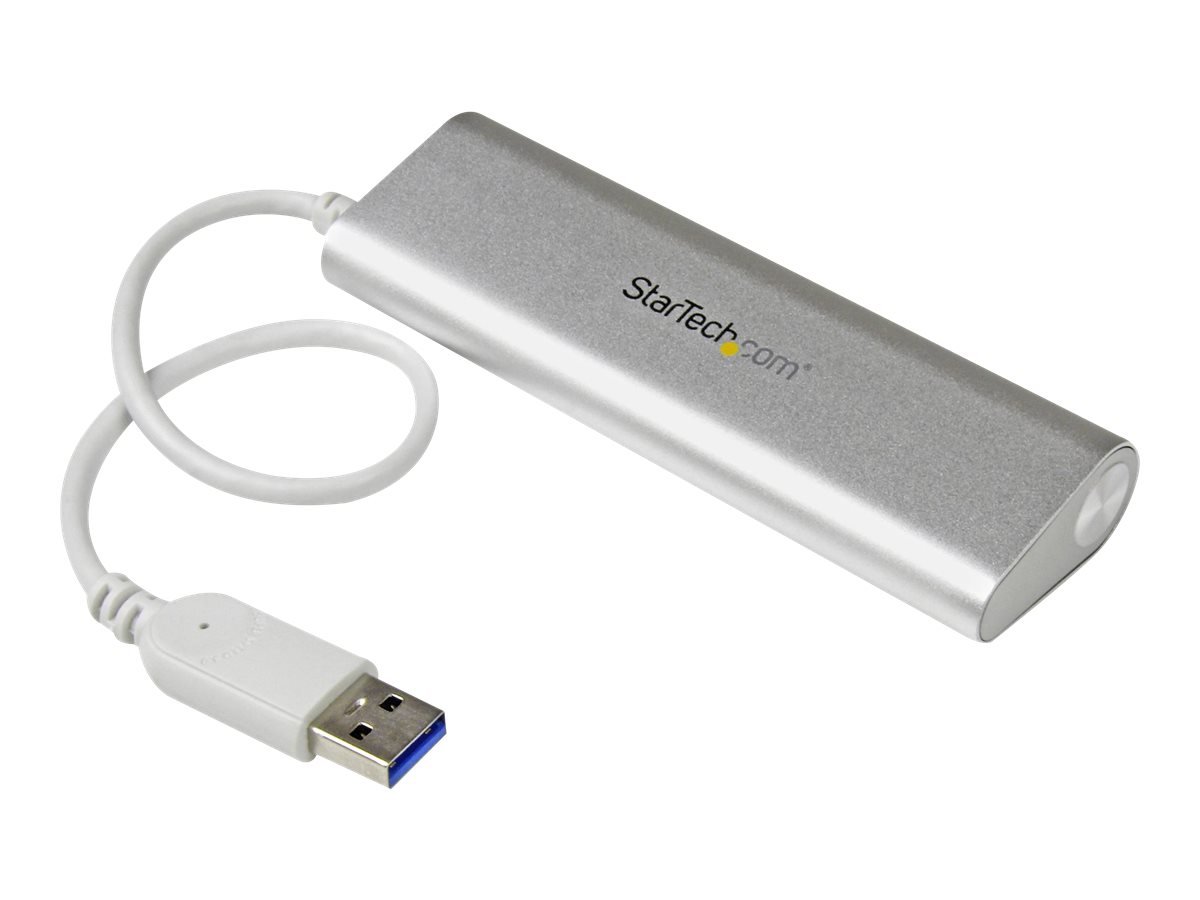 StarTech.com 4 Port kompakter USB 3.0 Hub mit eingebautem Kabel, Ansicht 5