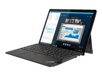 Lenovo ThinkPad X12 Detachable 20UV - Tablet - mit abnehmbarer Tastatur - Intel Core i5 1140G7  1.8 GHz - Win 10 Pro 64-Bit - Intel Iris Xe Grafikkarte - 16 GB RAM - 512 GB SSD - 31.2 cm (12.3)