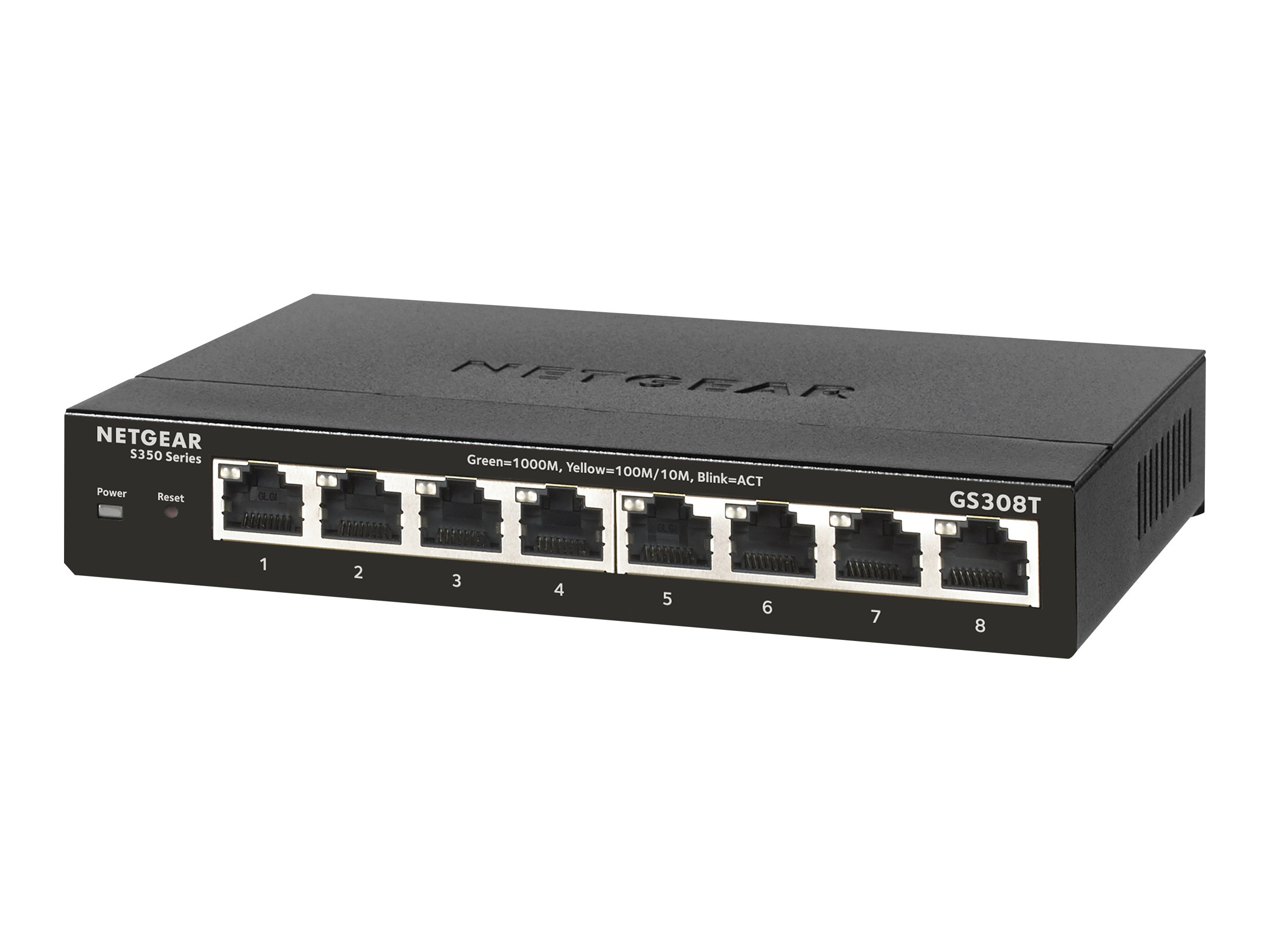 Netgear Smart GS308T - Switch - Smart - 8 x 10/100/1000