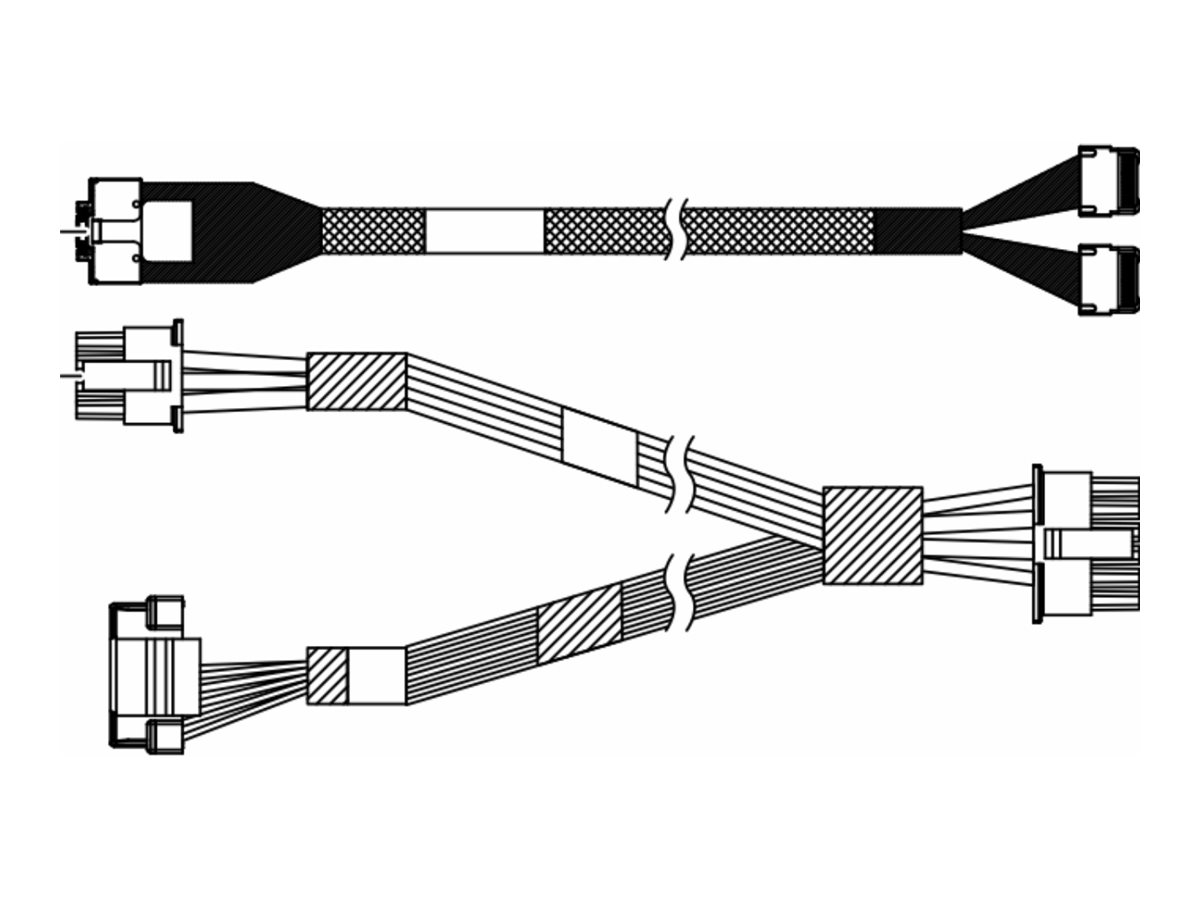 Lenovo Speicherkabelkit - für 2,5" Chassis