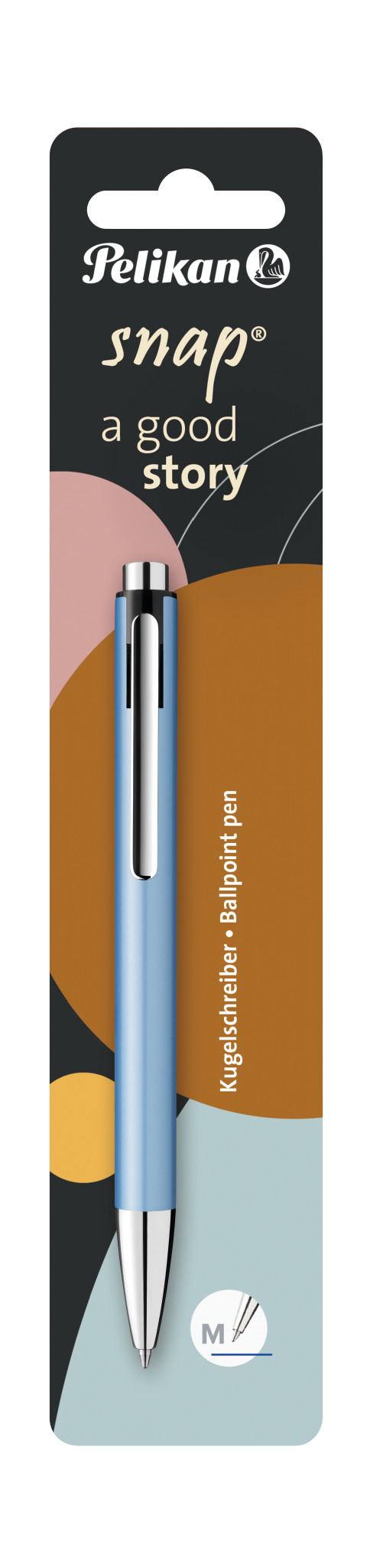 Pelikan | Kugelschreiber K10 Snap metallic frostblau