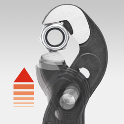 KNIPEX Gleitgelenkzange - 250 mm - maximale, Ansicht 2
