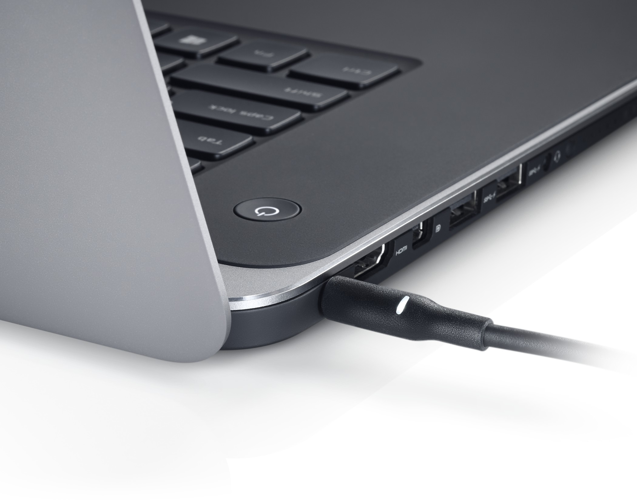 Dell 3 Prong AC Adapter - Netzteil - 130 Watt - Europa - für Precision M3800; XPS 15 (9530), Ansicht 2