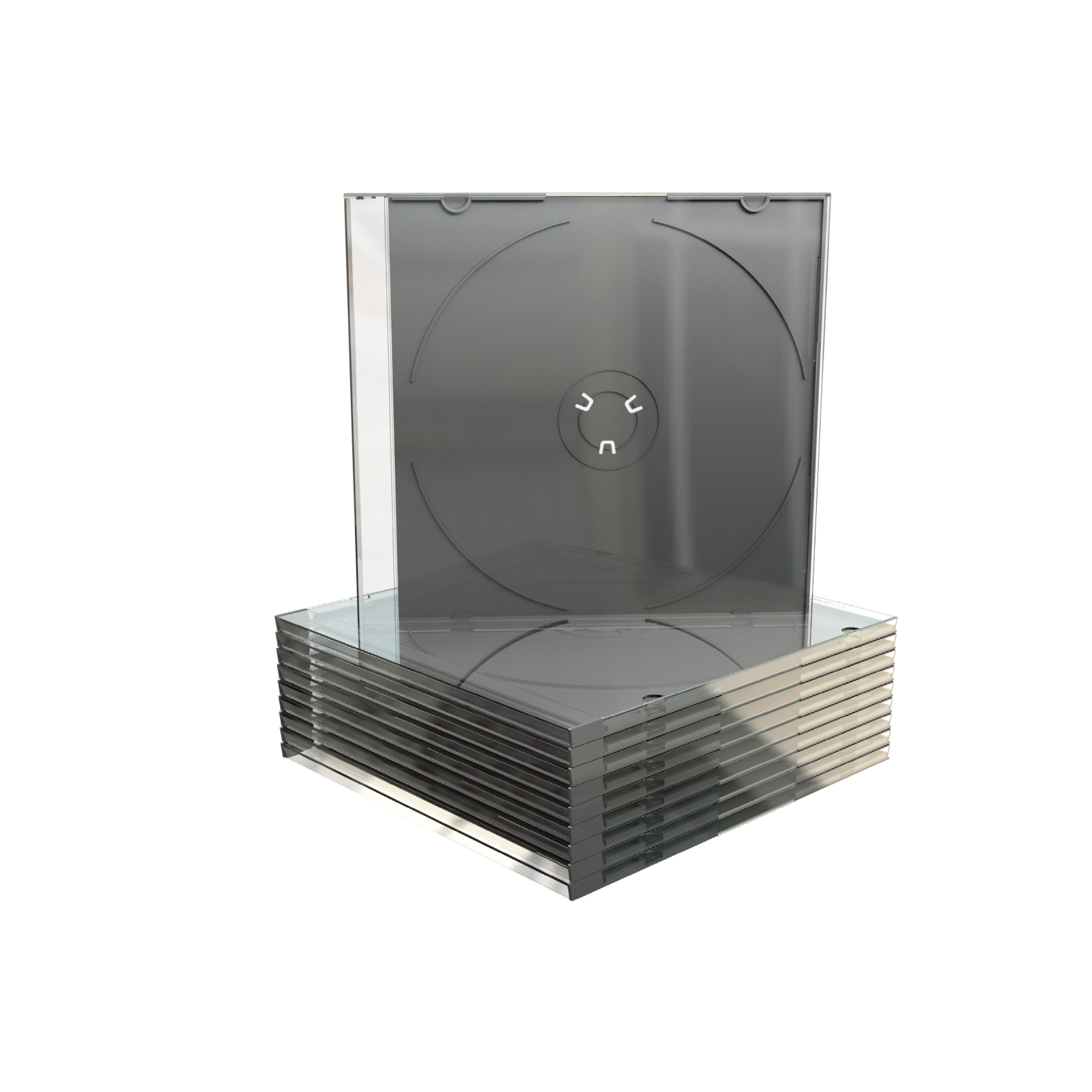 MEDIARANGE Retail-Pack CD-Slimcases single - Slim Jewel Case für Speicher-CD - Kapazität: 1 CD/DVD - (Packung mit 10), Ansicht 2
