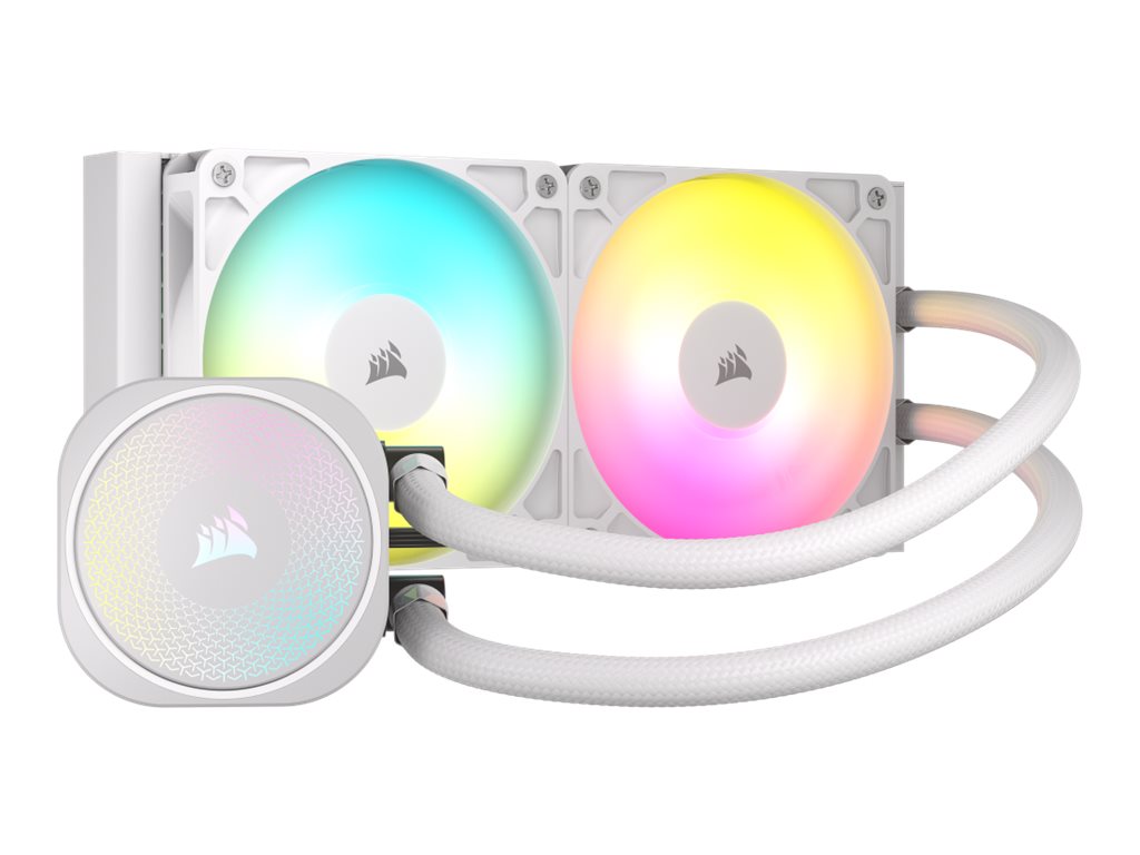 Corsair Nautilus 240 RS ARGB - Prozessor-Flüssigkeitskühlsystem - Kühlergröße: 240 mm - (für: LGA1851, LGA1700, AM5, AM4