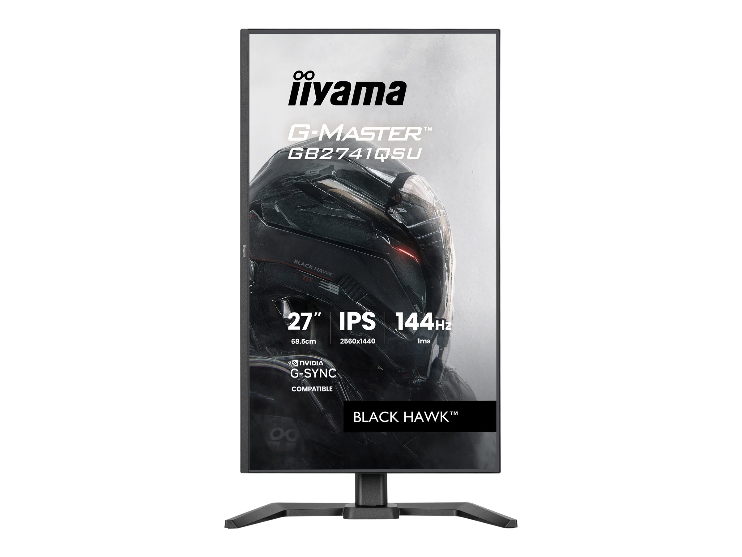 Iiyama G-MASTER Black Hawk GB2741QSU-B1 - LED-Monitor - Gaming - 68.6 cm (27")