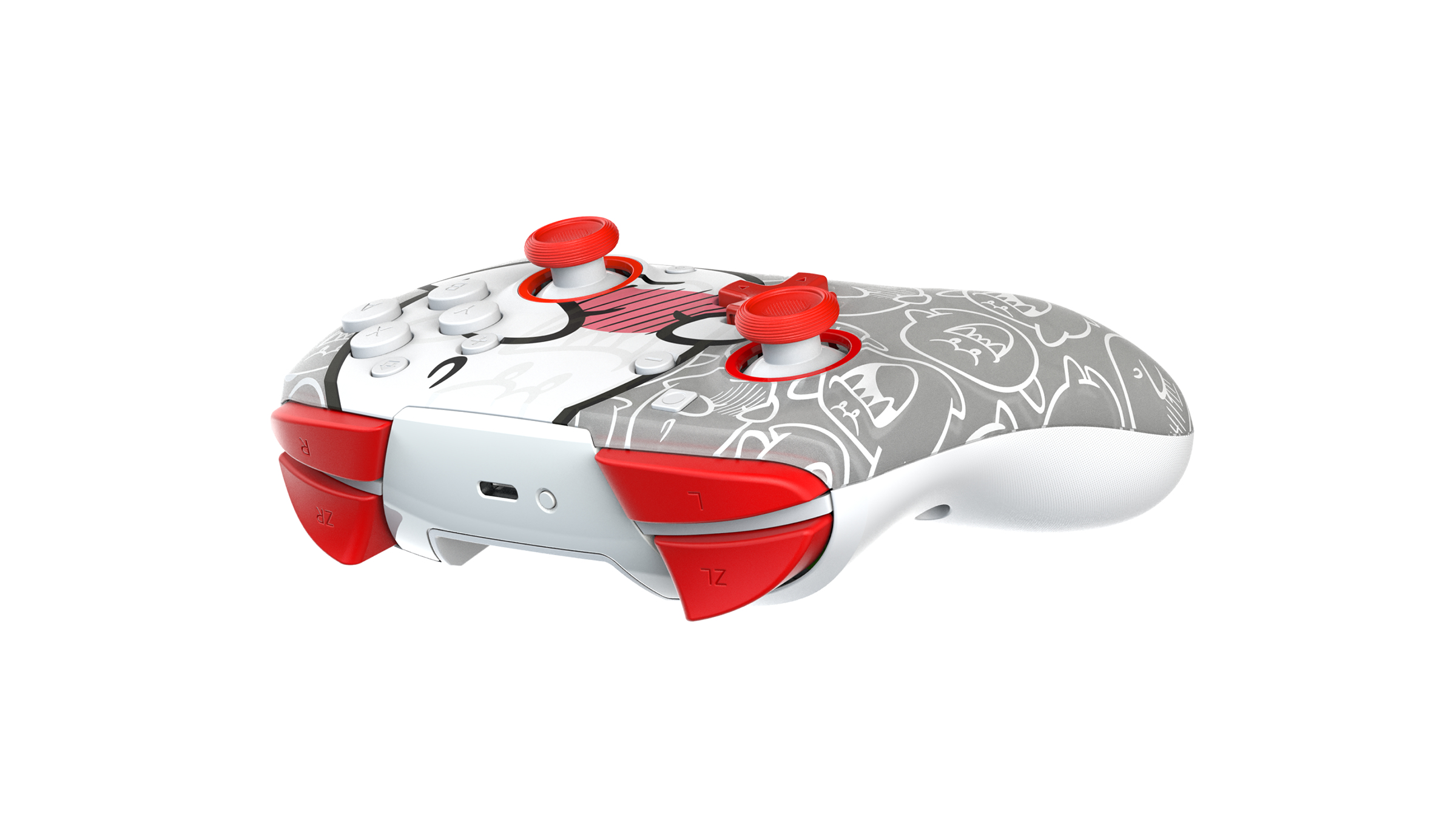 PDP Controller Rematch Wireless BooHoo Glow Switch, Ansicht 4