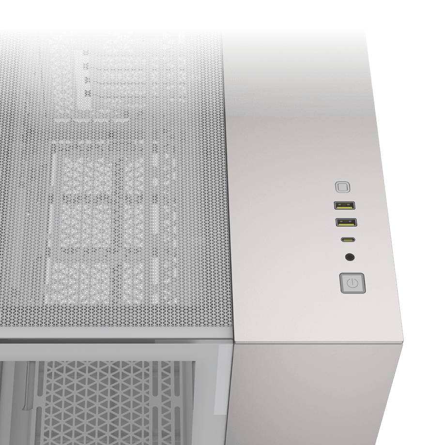 Corsair 2500X - Mid tower - micro ATX - Seitenteil mit Fenster (gehärtetes Glas), Ansicht 2