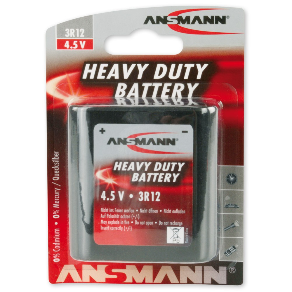 Ansmann 5013091 - Einwegbatterie - 4.5V - Zink-Karbon - 4,5 V - 1 Stück(e) - Schwarz, Ansicht 2