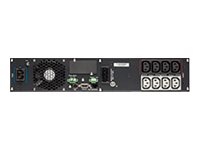 Eaton 9PX 9PX1000IRT2U - USV (in Rack montierbar/extern) - Wechselstrom 200/208/220/230/240 V - 1000 Watt - 1000 VA - 7 Ah - RS-232, USB - Ausgangsanschlüsse: 8 - 2U