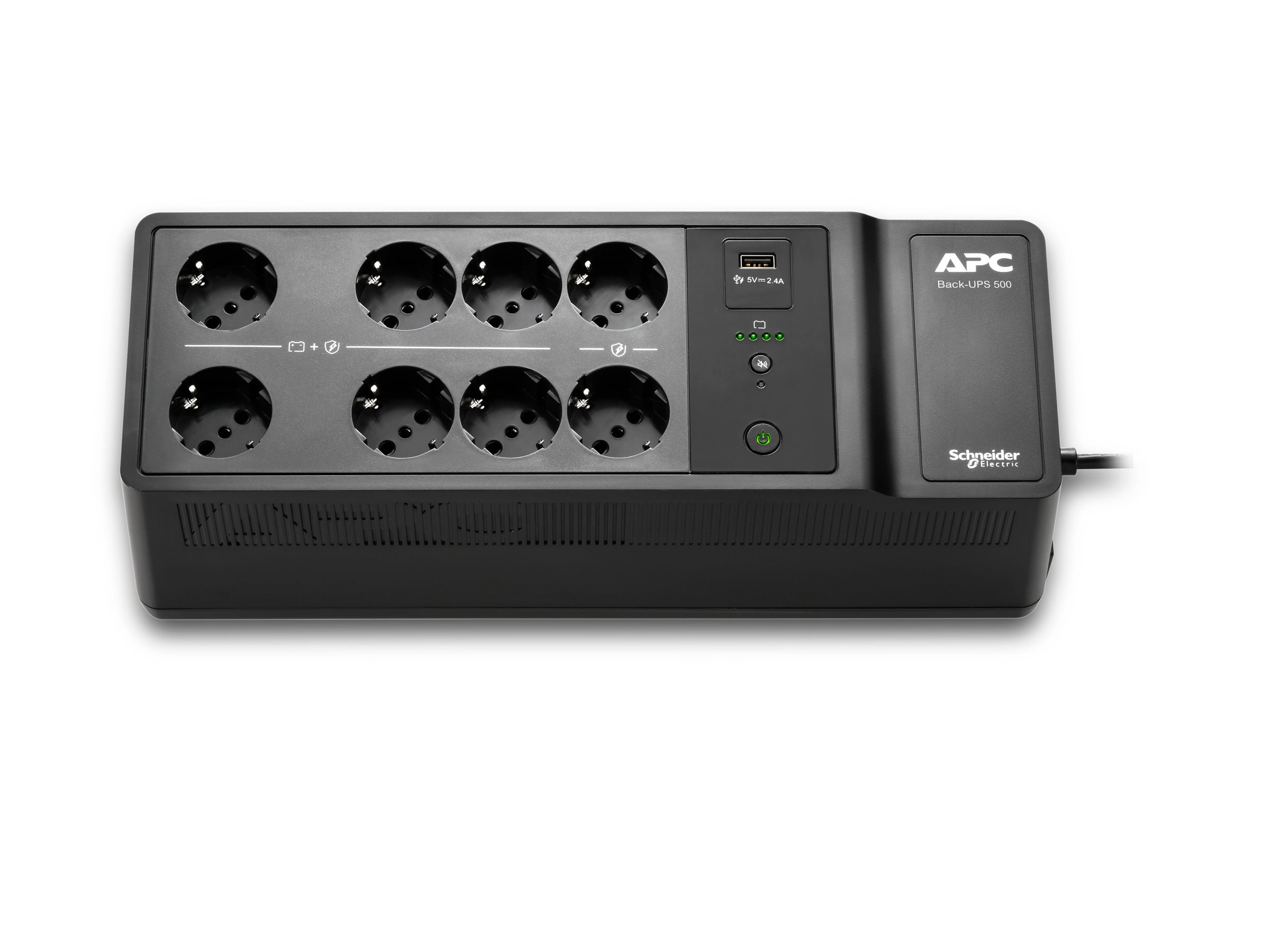 APC Back-UPS BE Series BE500G2 - USV (Wandmontage / Aufputzmontage)