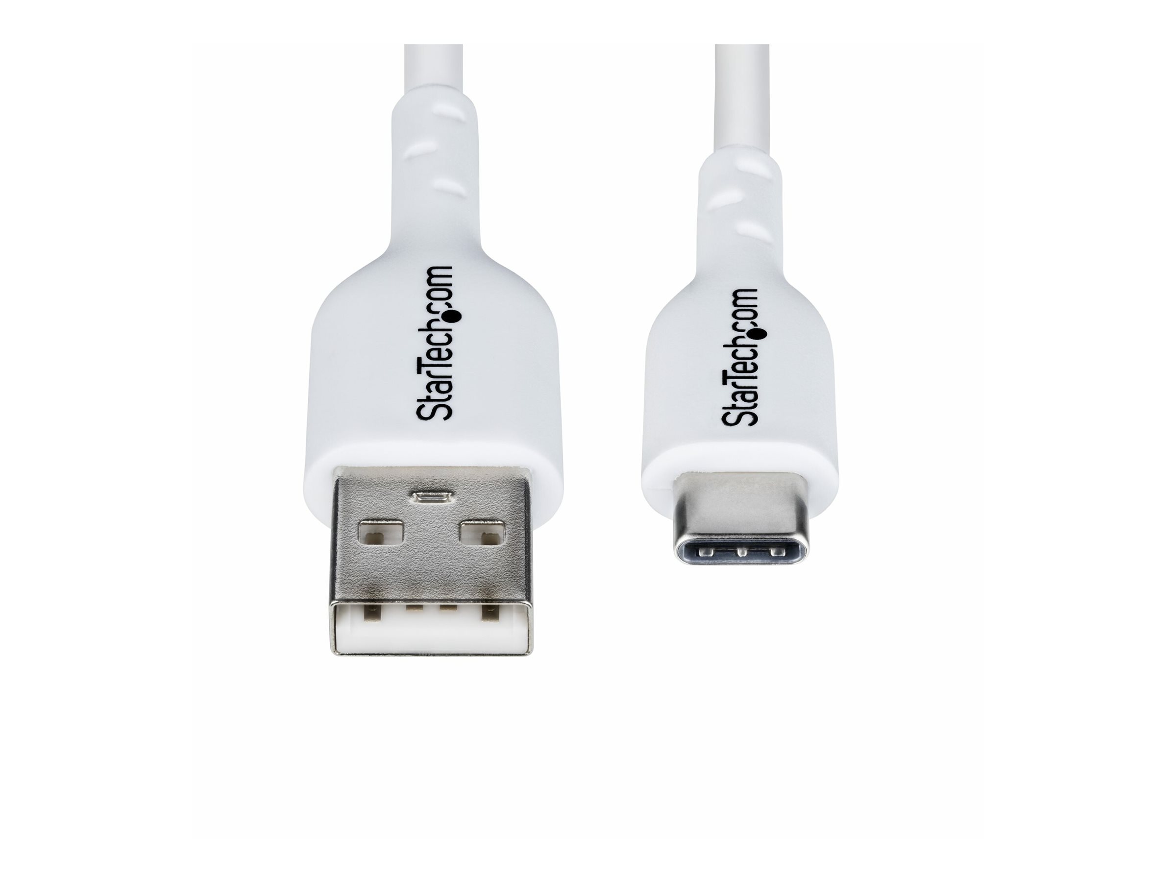 StarTech.com 2m (6.6ft) White USB-A to USB-C Charging Cable/Cord, M/M - USB-Kabel - USB (M), Ansicht 3