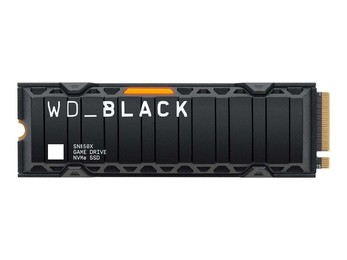 WD WD_BLACK SN850X NVMe SSD WDS100T2XHE - SSD - 1 TB - intern - M.2 2280 - PCIe 4.0 x4 (NVMe), Ansicht 2