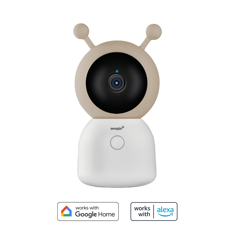 Omajin Netzwerkkamera Babyphone-Kamera 2K+ 64GB MicroSD - Netzwerkkamera, Ansicht 2