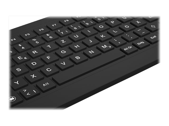 MaxPoint KeySonic KSK-6231 Inel - Tastatur - mit Touchpad - TL: US, QWERTY, Ansicht 3