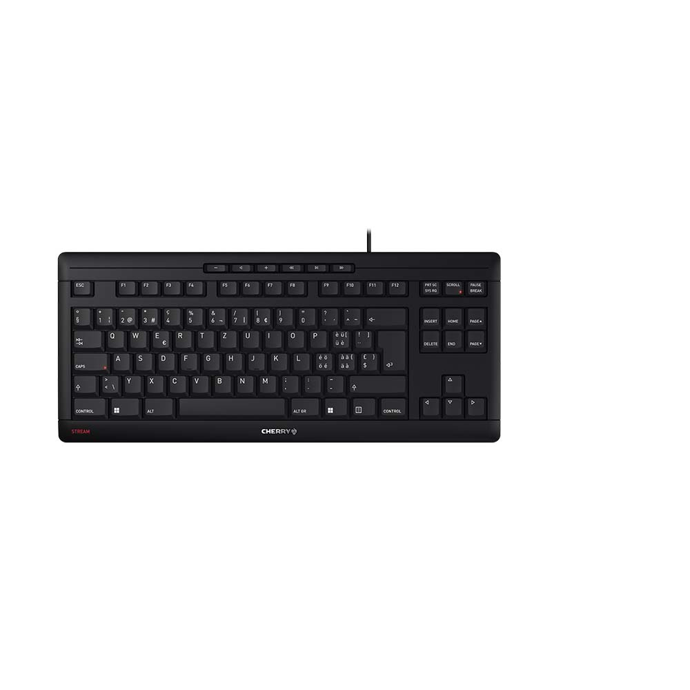 Cherry STREAM KEYBOARD TKL - Tastatur - USB - TL: Schweiz, QWERTZ, Ansicht 4