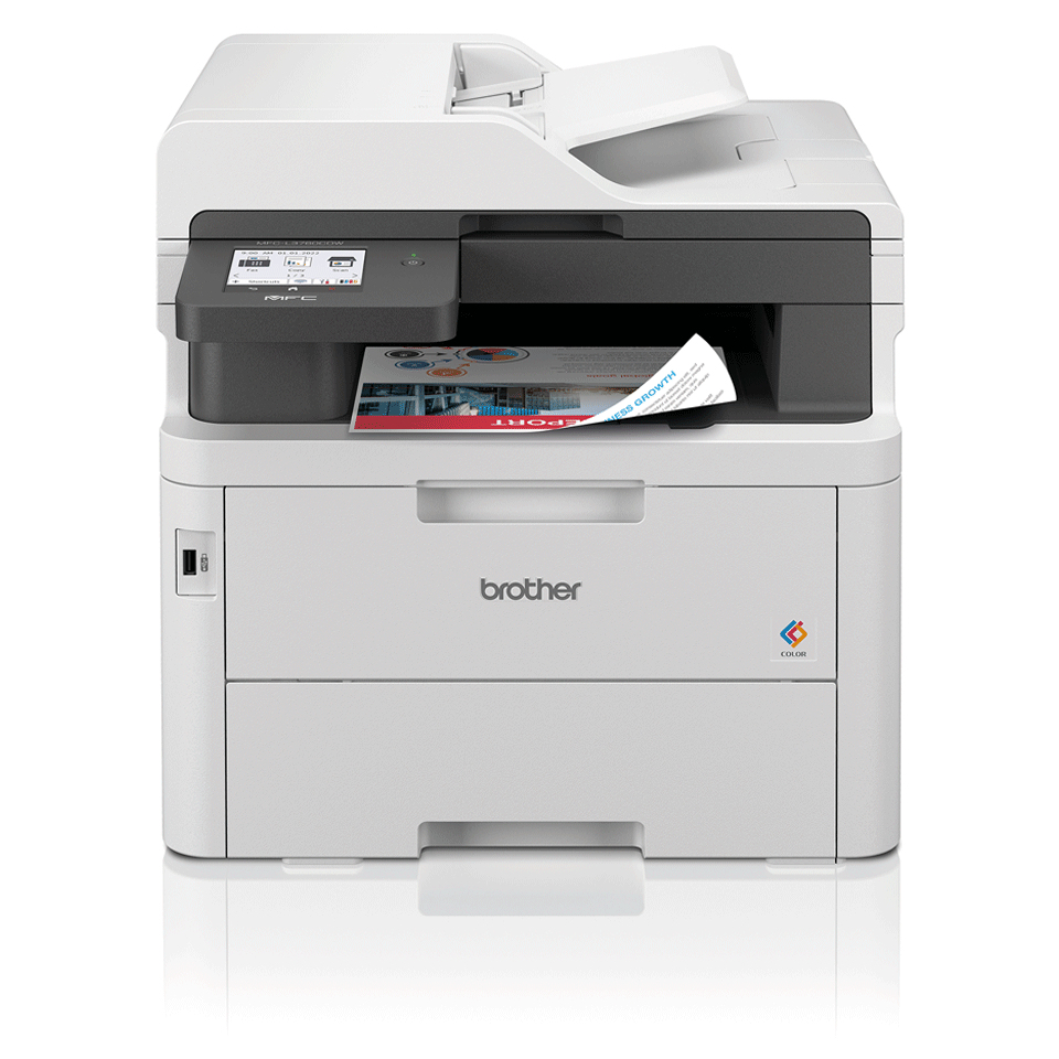Brother MFC-L3760CDW - Multifunktionsdrucker - Farbe - LED - A4/Legal (Medien), Ansicht 2