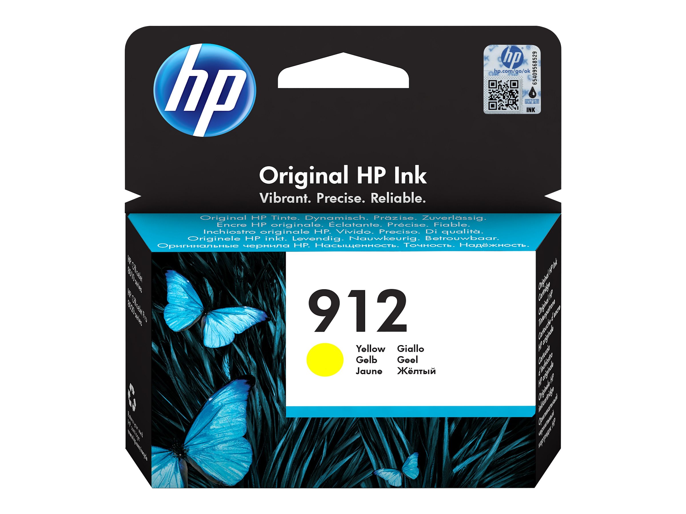Hewlett Packard (HP) HP 912 - 2.93 ml - Gelb - original - Tin