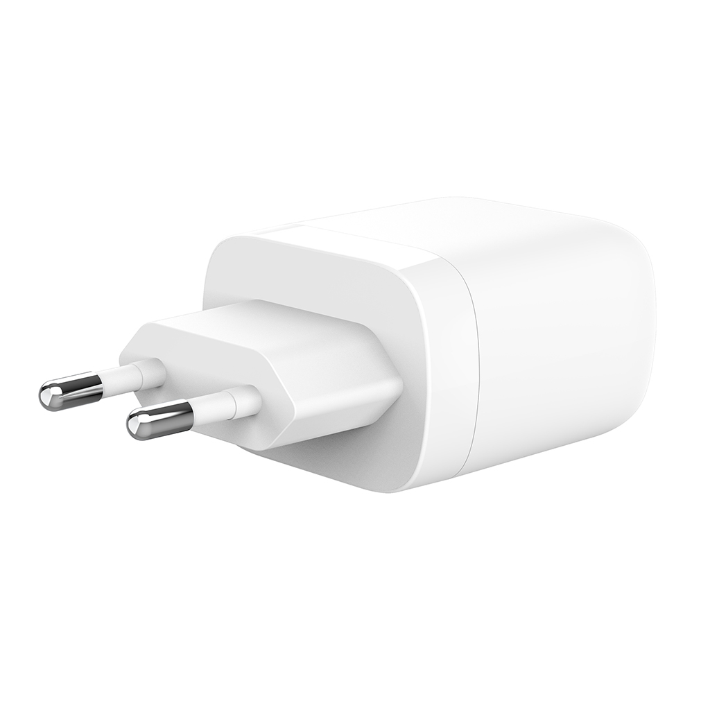 Silicon Power QM25 - Netzteil - 30 Watt - 3 A - PD, QC 3.0 - 2 Ausgabeanschlussstellen (24 pin USB-C, USB), Ansicht 2