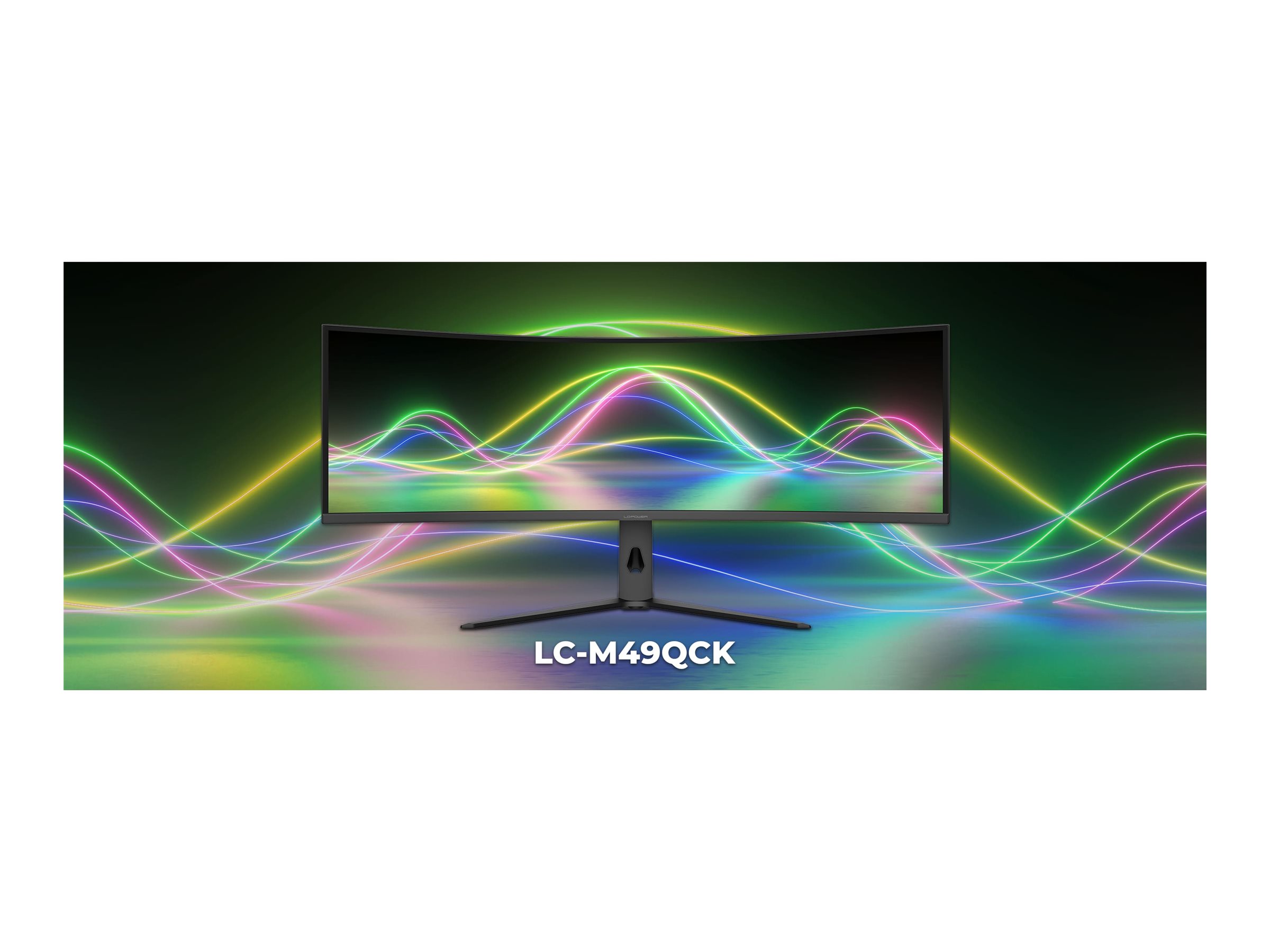 LC-Power LED-Monitor - gebogen - 124.5 cm (49")