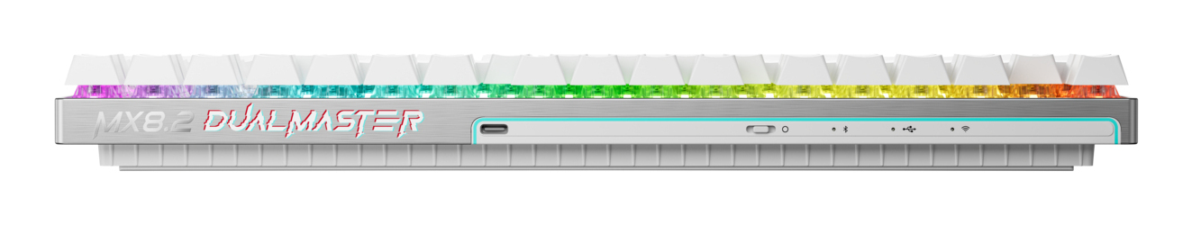 Cherry MX 8.2 Pro TMR Wireless G8E-3885 weiß - Tastatur - TL: Deutsch, QWERTZ, Ansicht 4