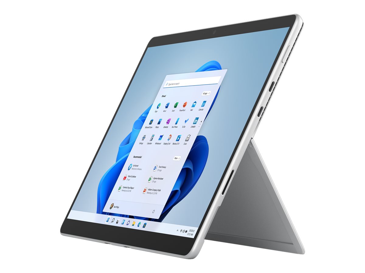 Microsoft Surface Pro 8 - Tablet - Intel Core i5 1145G7 - Evo - Win 11 Pro - Intel Iris Xe Grafikkarte - 16 GB RAM - 512