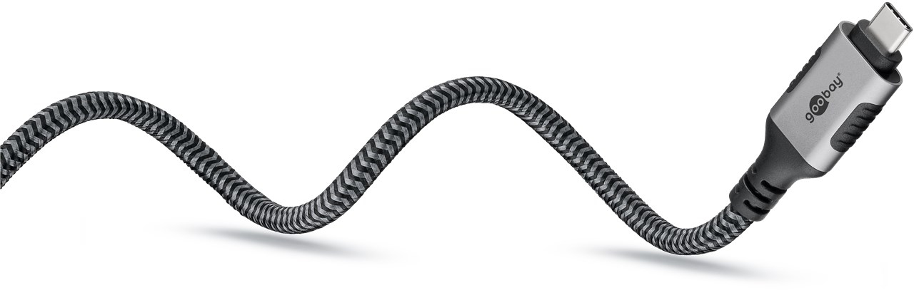 Goobay Ethernet-Kabel USB-C auf RJ45 1 m - verbindet Router Modem oder Netzwerk-Switch, Ansicht 4